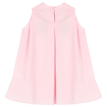 Girls Pink Teddy Bear Dress