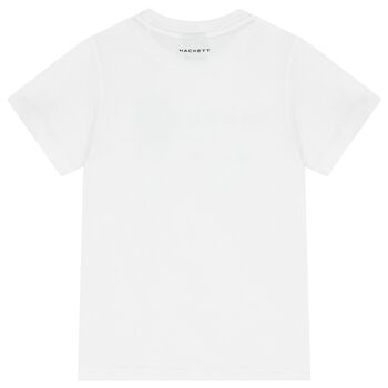 Boys White Logo T-Shirt