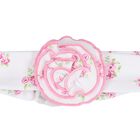 Baby Girls White & Pink Roses & Blooms Headband, 1, hi-res