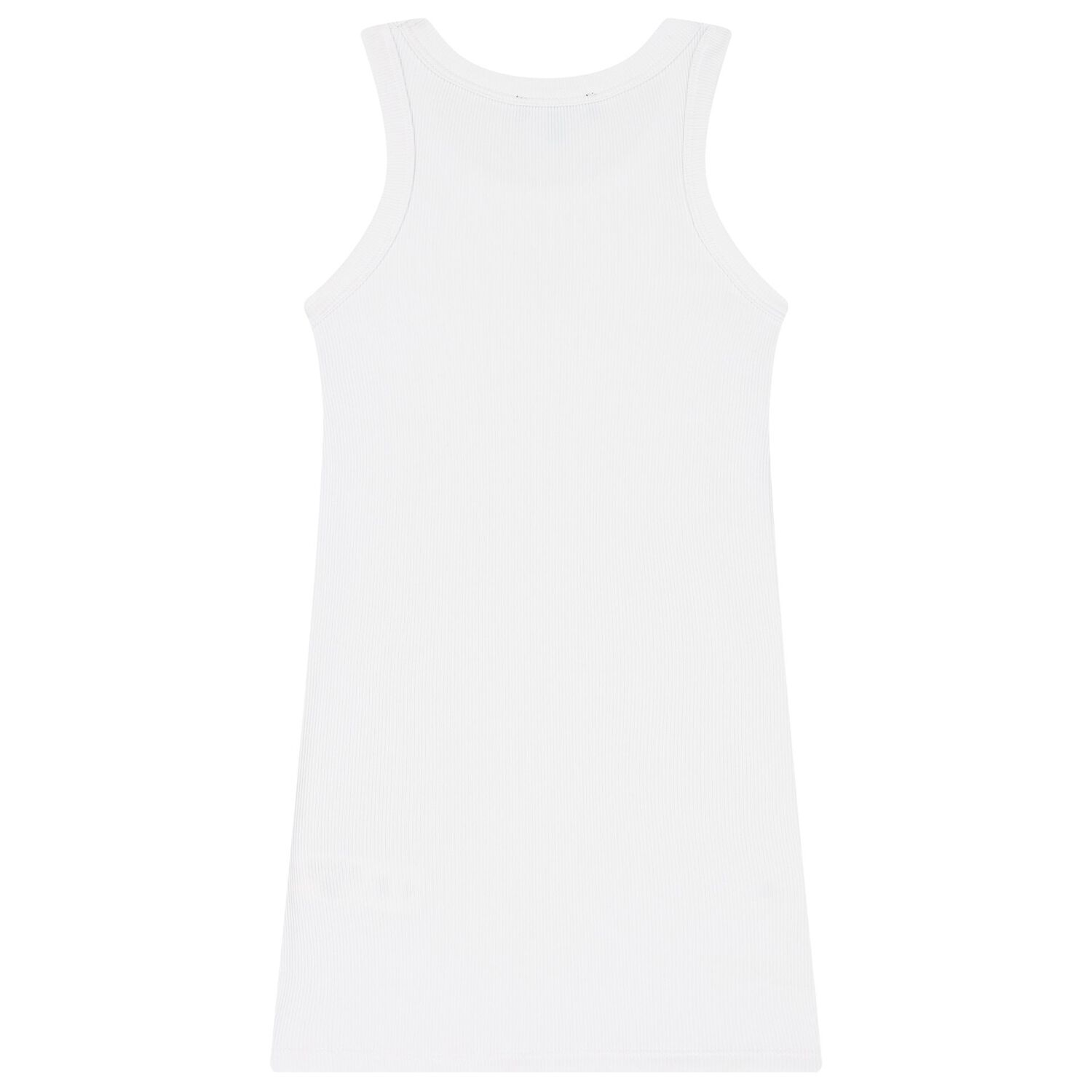 Girls White Logo 2-in-1 Dress, 1, hi-res