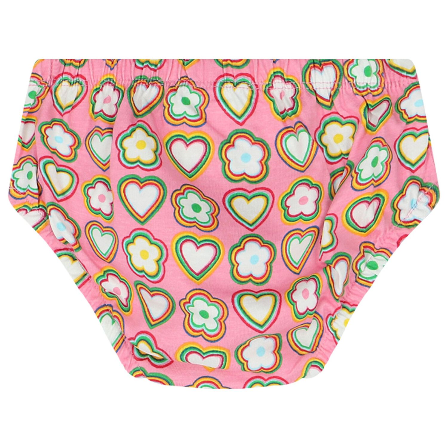 Girls Pink Flowers Dress Set, 1, hi-res