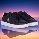 Black & White Logo Trainers, 1, hi-res