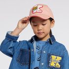 Girls Pink Tiger Logo Cap, 1, hi-res