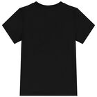 تيشيرت بشعار تيدي باللون الأسود, 1, hi-res