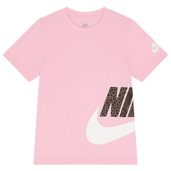 Girls Pink Logo T-Shirt