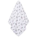 White Teddy Bear Hooded Towel, 1, hi-res