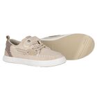 Boys Beige Boat Shoes, 1, hi-res