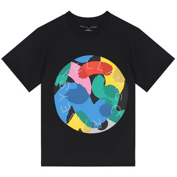 Boys Black Logo T-Shirt