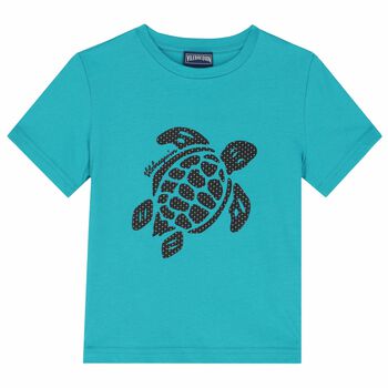 Boys Blue Turtle T-Shirt