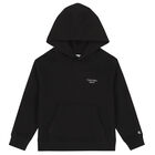 Boys Black Logo Tracksuit, 1, hi-res