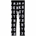Girls Black & White Logo Leggings, 1, hi-res