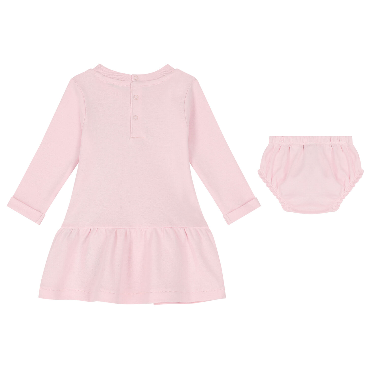 Younger Girls Pink Logo Dress Set, 1, hi-res