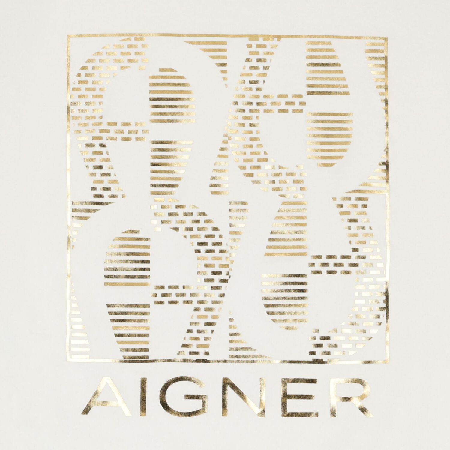 Ivory & Gold Logo Baby Blanket, 1, hi-res