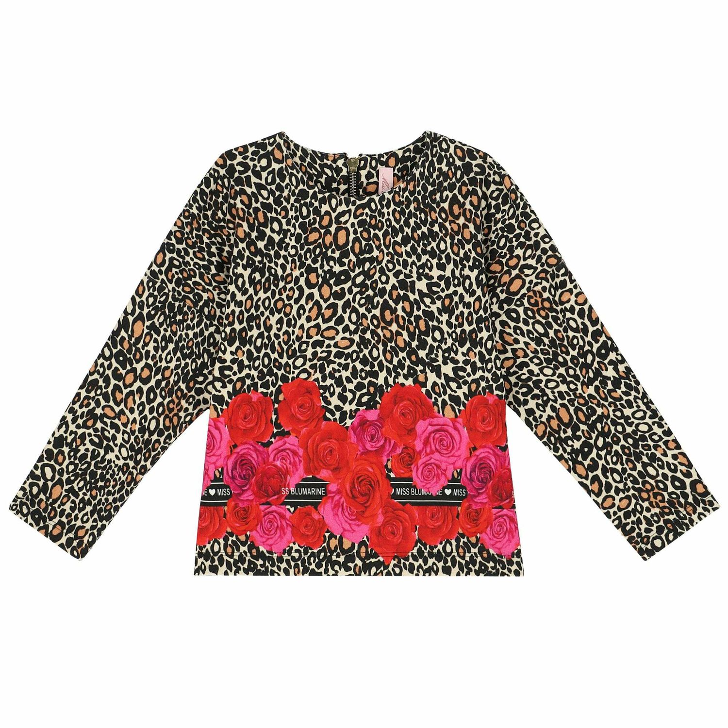 Girls Printed Long Sleeve Top, 1, hi-res image number null