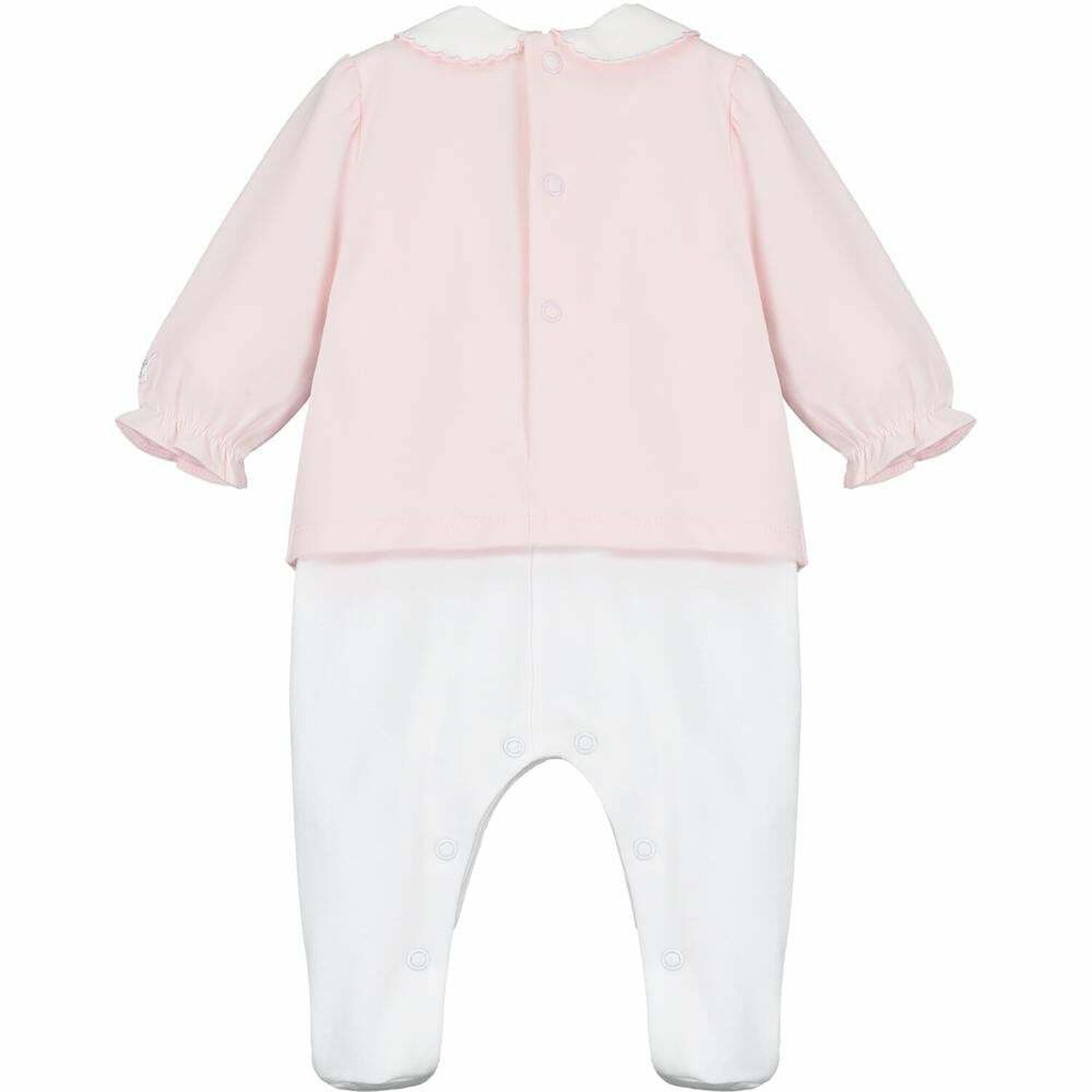 طقم افرول باللون الوردى والابيض للبنات, 1, hi-res image number null