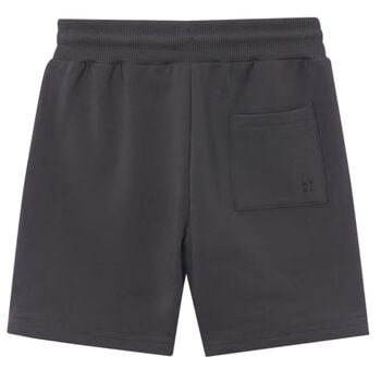 Boys Grey Logo Shorts