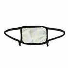 قناع وجه بطبعة الزهور باللون الأصفر للبنات, 1, hi-res