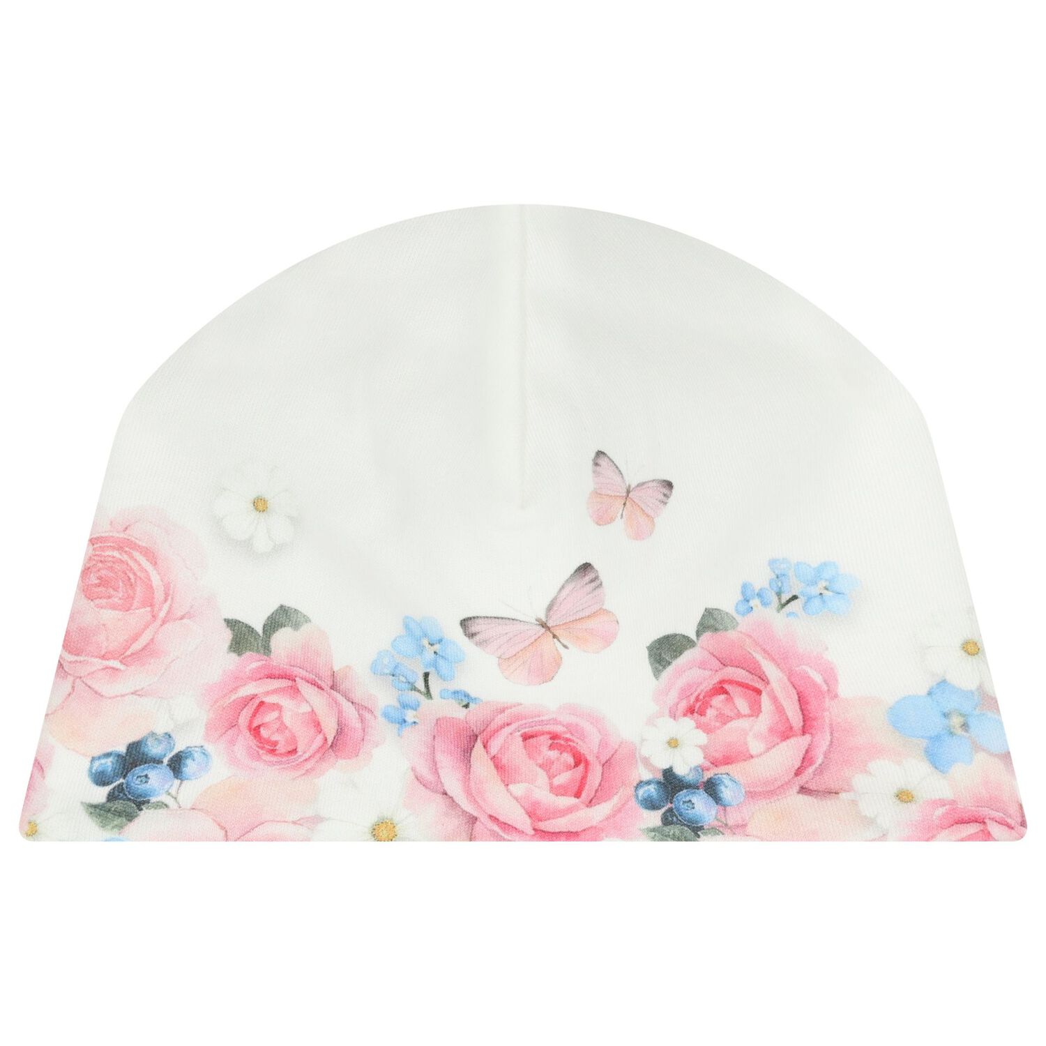 طقم بنات هدايا أفرول بطبعة الزهور باللون العاجي, 1, hi-res