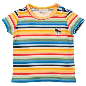 Younger Boys Multicolored Logo T-shirt