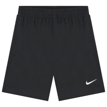 Boys Black Logo Dri-FIT Shorts