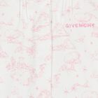 Baby Girls White & Pink Toile de Jouy Babygrow Gift Set, 1, hi-res