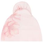 Baby Girls Pink Castle Blanket Set, 1, hi-res