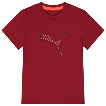 Boys Red Logo T-Shirt
