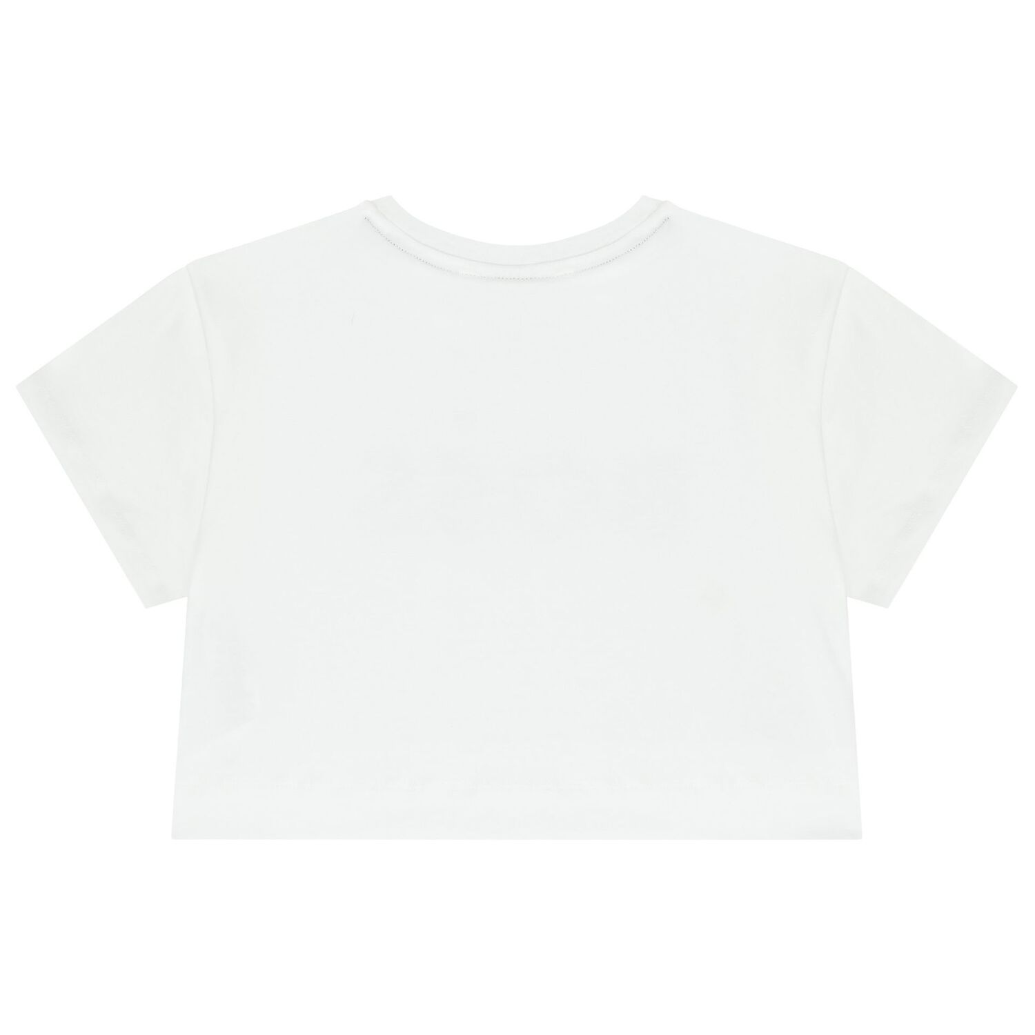 Girls White Logo T-Shirt, 1, hi-res image number null