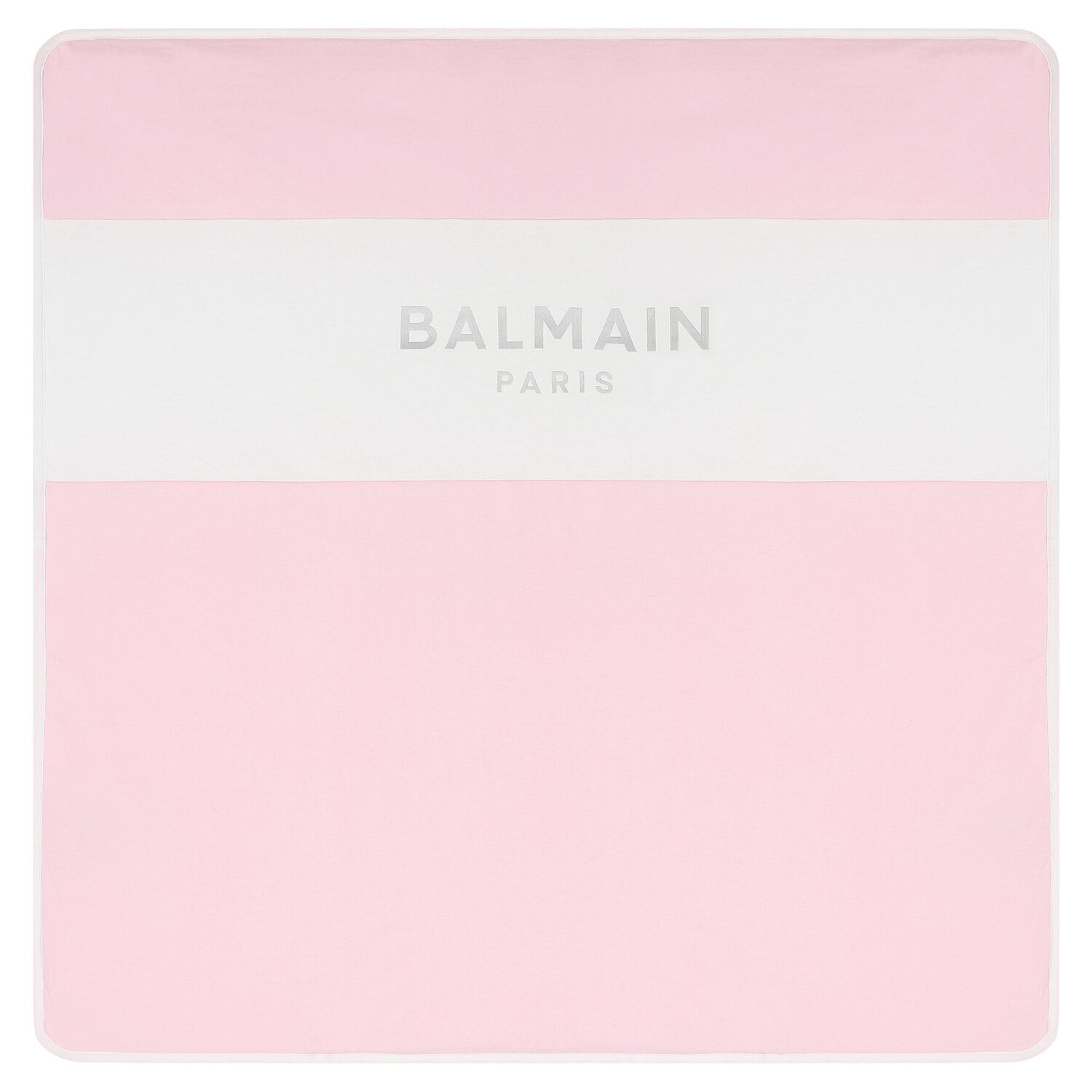 Baby Girls White & Pink Blanket, 2, hi-res