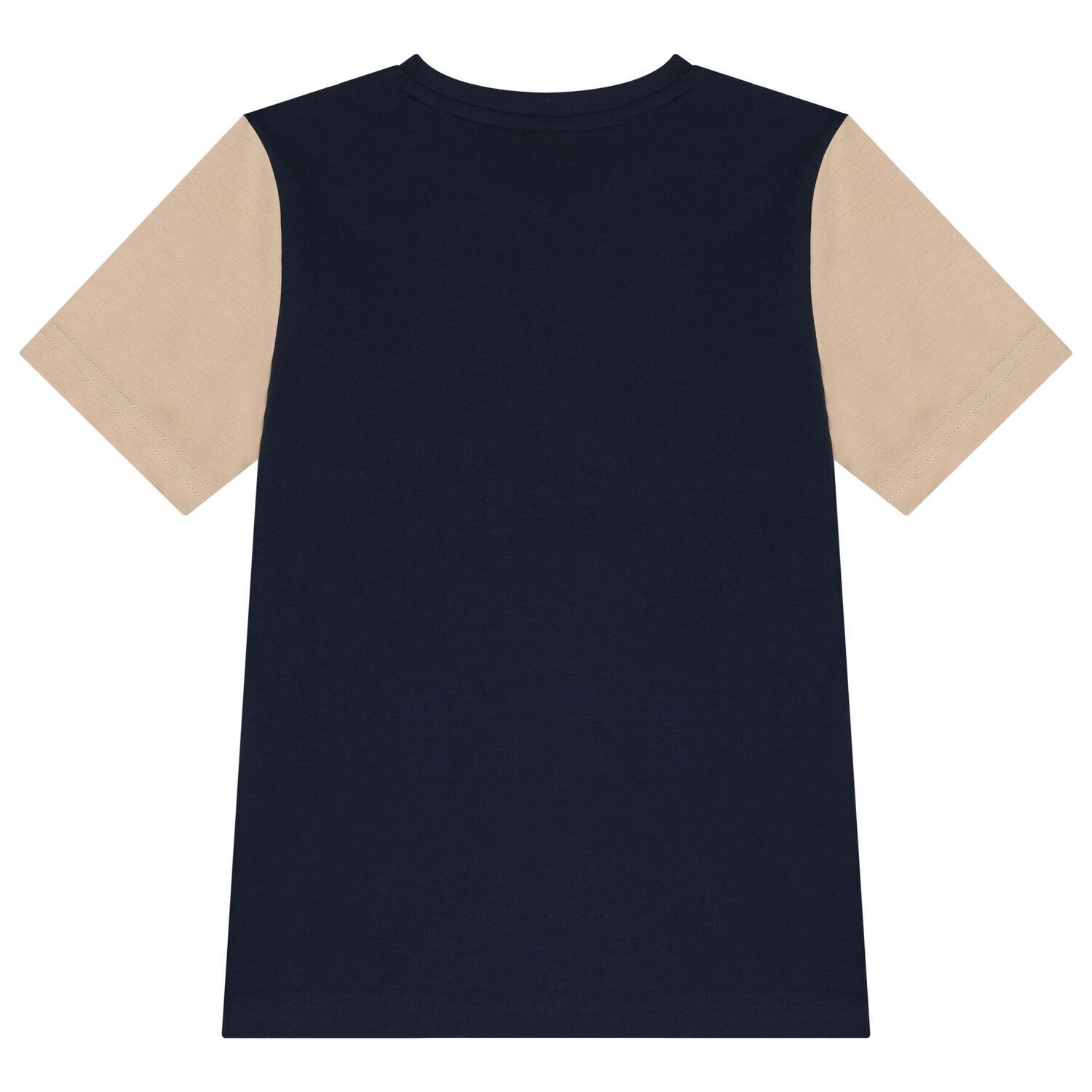 Boys Navy Blue Logo T-Shirt, 2, hi-res