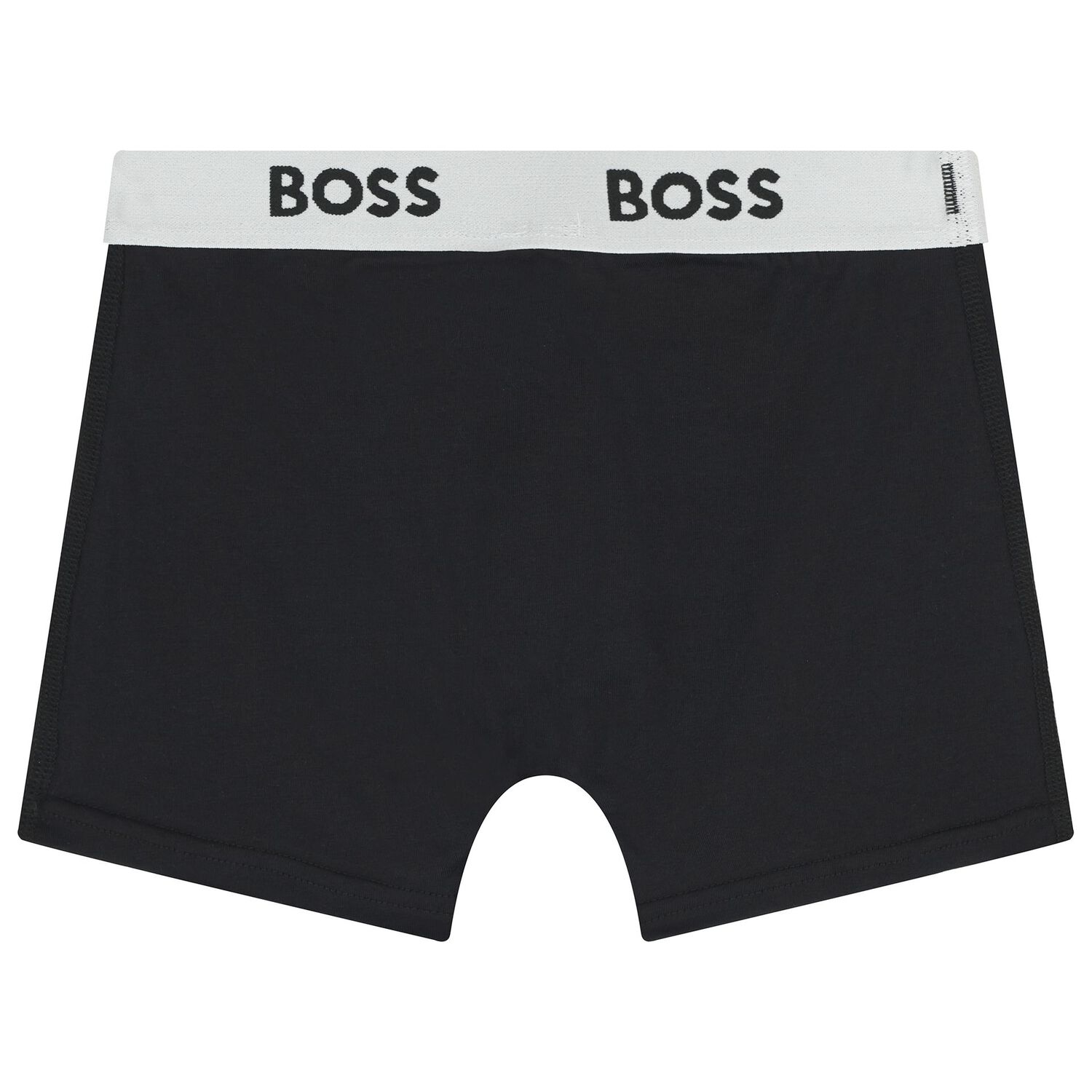 Boys Black Boxer Shorts (3-Pack), 1, hi-res