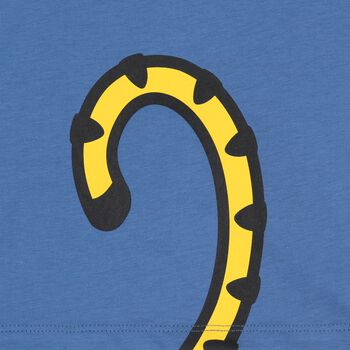 Younger Blue Tiger Logo T-Shirt