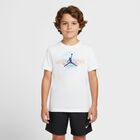 Boys White Jordan Logo T-Shirt , 1, hi-res