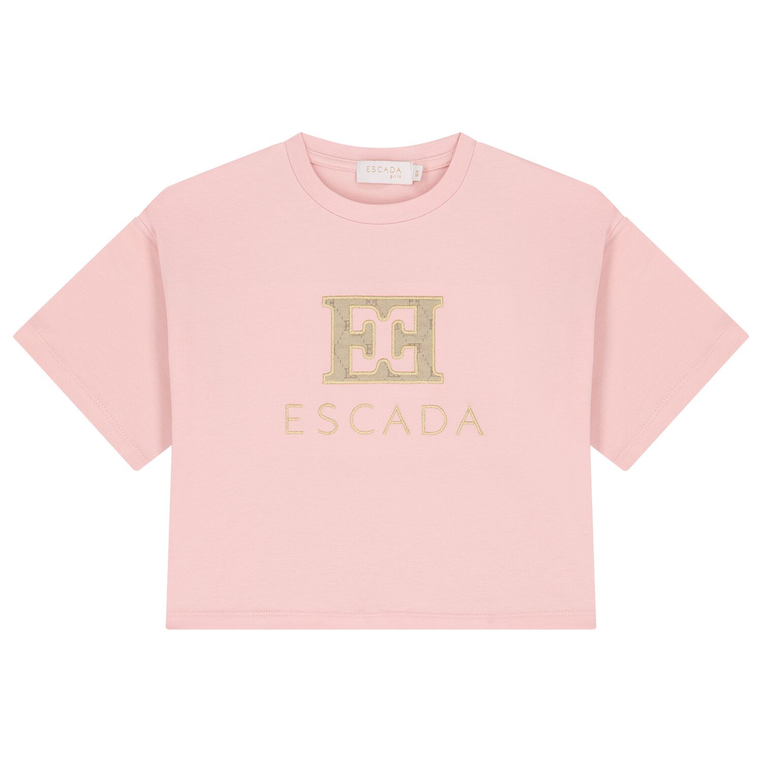 Girls Pink Logo T-Shirt, 2, hi-res