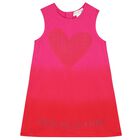 فستان بنات الترتر باللون الوردي والأحمر, 1, hi-res