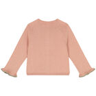 Girls Light Brown & Gold Cardigan, 1, hi-res