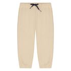 بدلة رياضية من 3 قطع للأولاد الصغار، باللون البيج والرمادي والأزرق الداكن, 4, hi-res