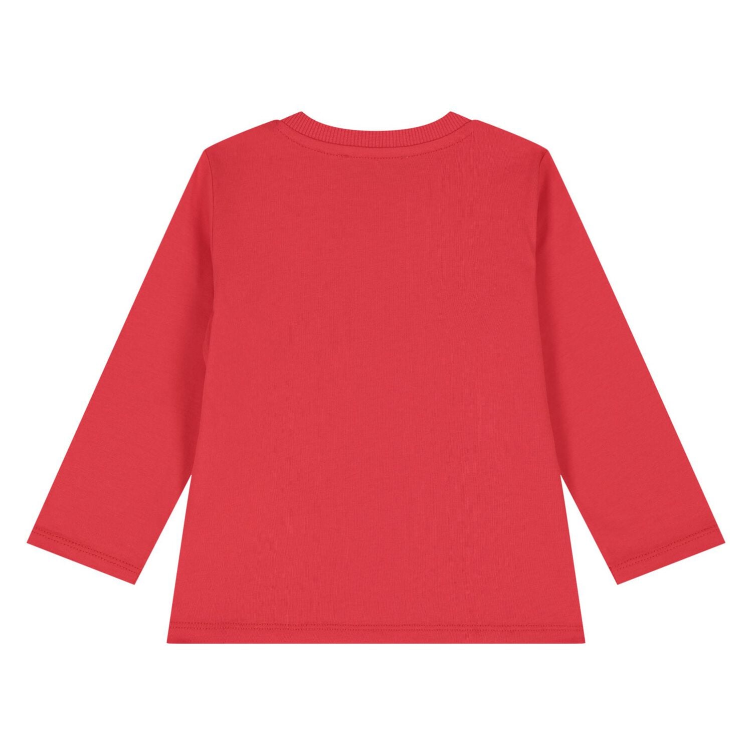 Younger Red Logo & Popcorn Long Sleeve Top, 2, hi-res