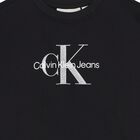 Girls Black Logo Sweatshirt, 1, hi-res