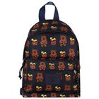 Younger Boys Navy Logo Teddy Backpack, 1, hi-res