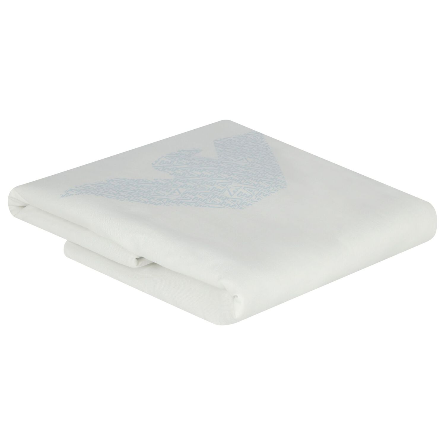 بطانية أطفال أولاد بشعار باللونين العاجي والأزرق, 6, hi-res