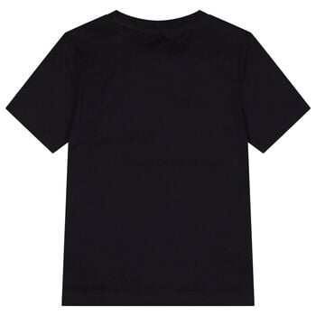 Boys Black Logo T-Shirt