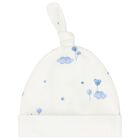 Baby Boys Ivory & Blue Balloon 2 Piece Babygrow Set, 1, hi-res