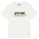 White Popcorn Logo T-Shirt, 1, hi-res