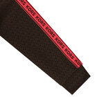 توب بنات بسحاب بالشعار باللون البنى, 1, hi-res