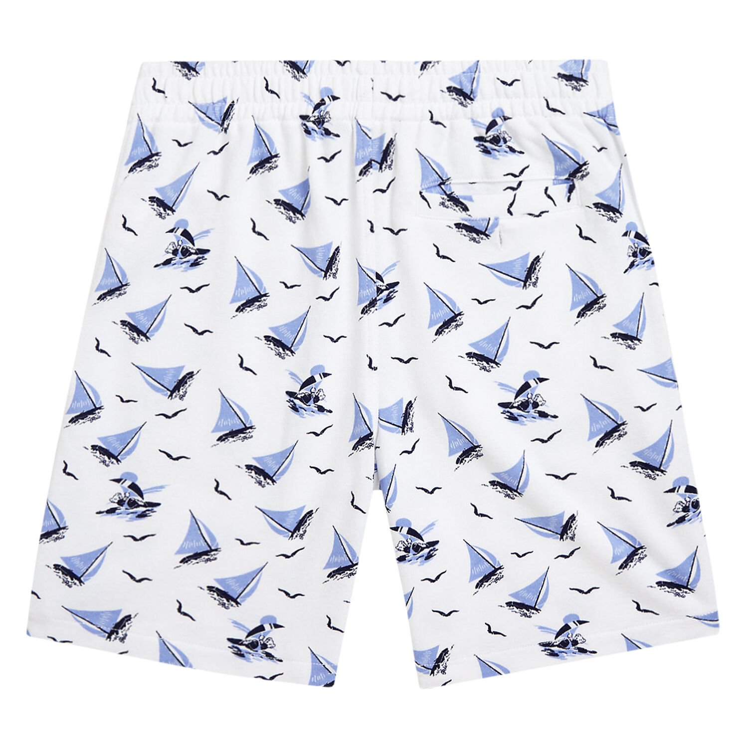 Boys White Logo Shorts, 1, hi-res image number null