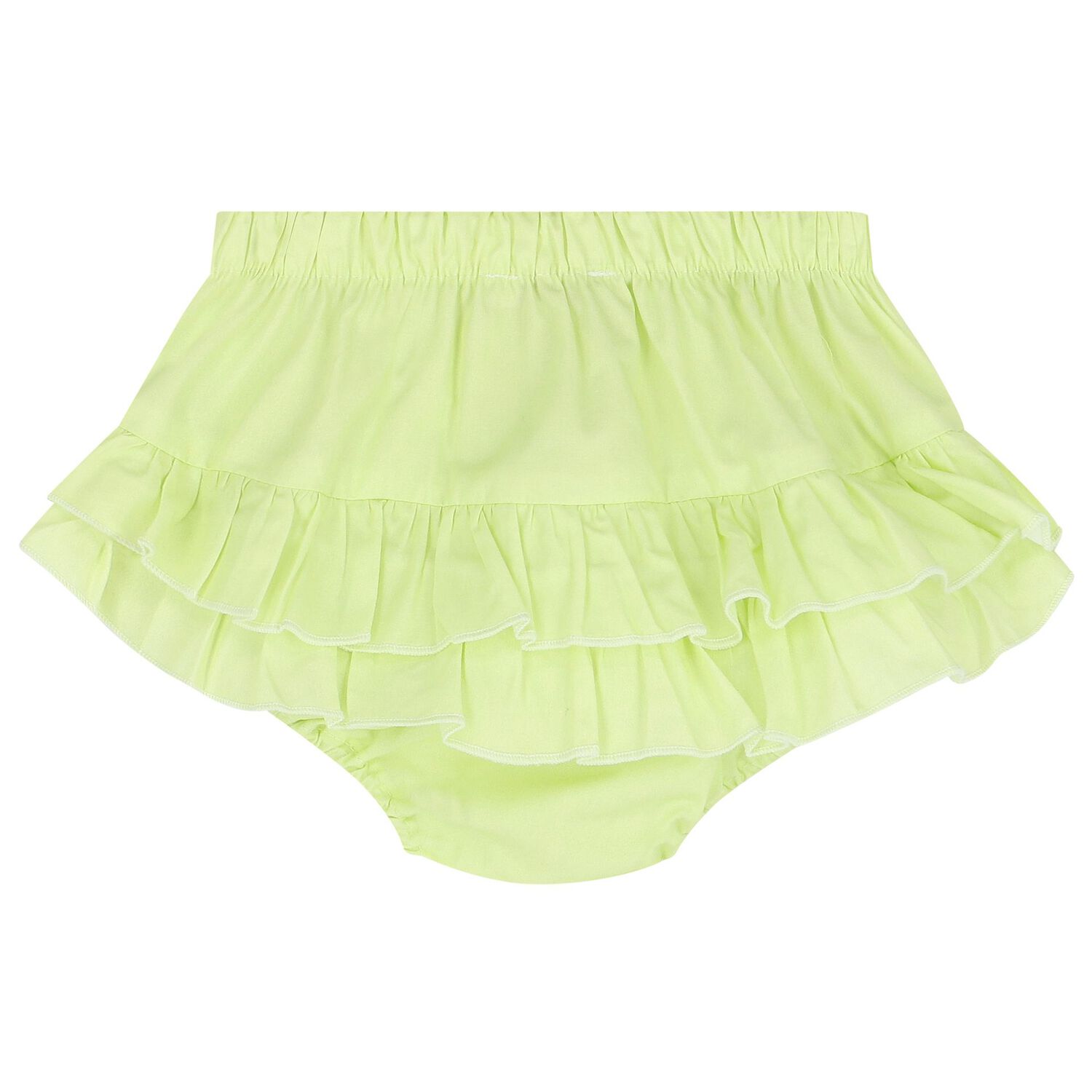 طقم فستان بنات بالزهور باللون الوردى والأخضر, 1, hi-res