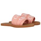 Girls Woody Logo Sliders, 1, hi-res