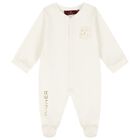 Ivory Logo Babygrow, 1, hi-res