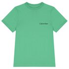 Boys White, Black & Green Logo T-Shirts ( 2-Pack ), 1, hi-res
